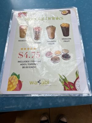 Menu photo 5 Wasabi Tysons Corner, VA