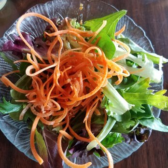 Pho 79 - Pinecrest - Accompanying salad with lunch had a wonderful dressing! IG: KFitzEats - Vietnamese Near Me - Pinecrest, Florida