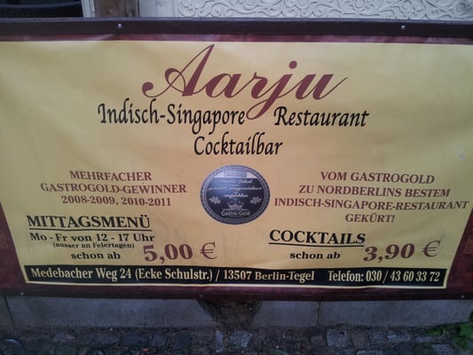 Menu photo 2 Aarju Berlin, BE Menu photo 2 Aarju Berlin, BE