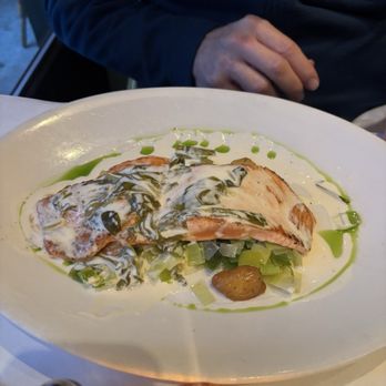 Cafe d’Alsace - Salmon (Special) - French Near Me - New York, New York