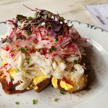 Loch Bar - Philly - Crab Deviled Toast - Seafood Near Me - Philadelphia, Pennsylvania Loch Bar - Philly - Crab Deviled Toast - Seafood Near Me - Philadelphia, Pennsylvania
