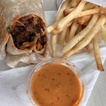 Kindred Seoul - Bulgogi burrito + fries - Korean Near Me - Sacramento, California Kindred Seoul - Bulgogi burrito + fries - Korean Near Me - Sacramento, California