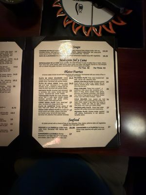 Menu photo 2 Sol y Luna Tarzana, CA Menu photo 2 Sol y Luna Tarzana, CA