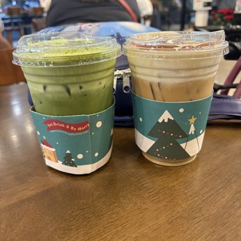 Auria Coffee - Double Matcha and Cream Top Pumpkin Spice Latte - Desserts Near Me - Buena Park, California