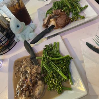 Porter's - Chicken Marsala and bacon wrapped pork - Salad Near Me - Springdale, Utah Porter's - Chicken Marsala and bacon wrapped pork - Salad Near Me - Springdale, Utah