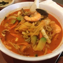 Kampai Sushi - Spicy seafood noodles