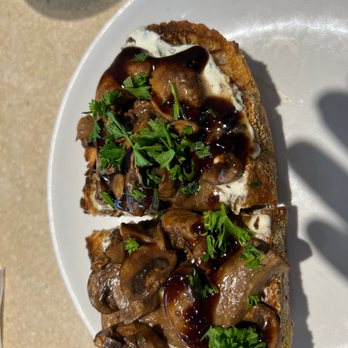 Wildflower - Marinated Mushrooms & Herb Cheese Toast. Yum!!! - New American Near Me - Flagstaff, Arizona Wildflower - Marinated Mushrooms & Herb Cheese Toast. Yum!!! - New American Near Me - Flagstaff, Arizona
