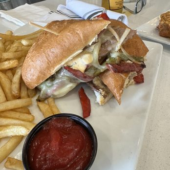 Nicky Rottens - Steak sandwich. - Sports Bars Near Me - Coronado, California