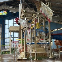 H2Oooohh - Jungle falls - a splash zone with lots of water features
