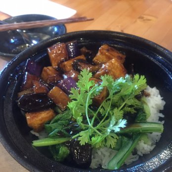 Do Chay - Black Garlic Eggplant ($15) - Vietnamese Near Me - Vancouver, British Columbia
