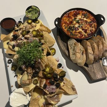 Sonder - Chicken nachos and pizza dip - Salad Near Me - Bakersfield, California