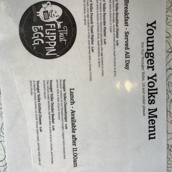 That Flippin' Egg - Kids menu - Breakfast & Brunch Near Me - Augusta, Georgia