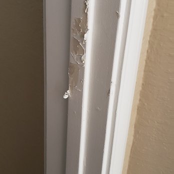 Red Carpet Moving - wall that was damaged by door - Movers Near Me - Longview, Texas Red Carpet Moving - wall that was damaged by door - Movers Near Me - Longview, Texas