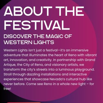 Western Lights - 2/21/25 FYI. - Festivals Near Me - Reno, Nevada Western Lights - 2/21/25 FYI. - Festivals Near Me - Reno, Nevada