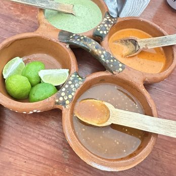 Pancho's Takos - Condiments - Tacos Near Me - Mezcales, NAY