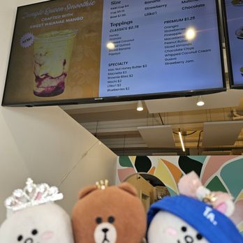 Banan - Kaimuki - Menu - Ice Cream & Frozen Yogurt Near Me - Honolulu, Hawaii