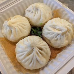 Pan fried buns Pan fried buns