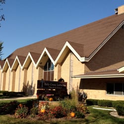 Holy Cross Lutheran Church & School - Our building, from Milwaukee Street.