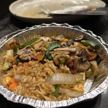 Sukai - My meal after we ate everything. Lol!! - Teppanyaki Near Me - Friant, California