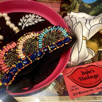 Juju's Vintage - You are given round plastic dishes to place your jewelry/accessories in. Take the dish to the counter when ready to check out. - Used, Vintage & Consignment Near Me - Chicago, Illinois Juju's Vintage - You are given round plastic dishes to place your jewelry/accessories in. Take the dish to the counter when ready to check out. - Used, Vintage & Consignment Near Me - Chicago, Illinois