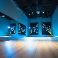 Gravity Dance Studio - Our amenities include: Sprung Dance Floor, wall mounted mirrors, RGB lights to create the perfect class ambiance!