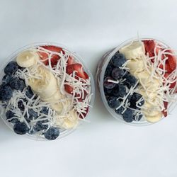 Our organic açaí bowls are a must try!