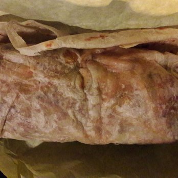 Cali Tacos - Cali Burrito $7ish. Forearm size. - Mexican Near Me - Orange, California