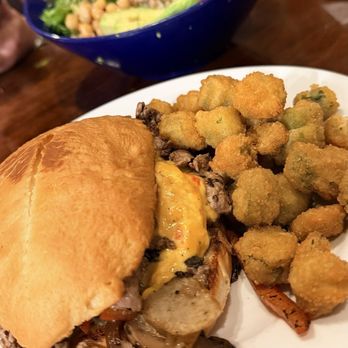 Harvest Moon Cafe - Cheesesteak and Fried Okra - Cafes Near Me - Rome, Georgia