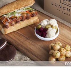 LunchBox Napa - Pork Belly Sandwich