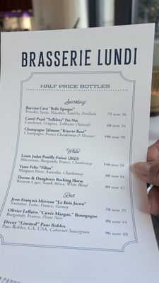 Menu photo 1 Brasserie Lundi Atlanta, GA Menu photo 1 Brasserie Lundi Atlanta, GA
