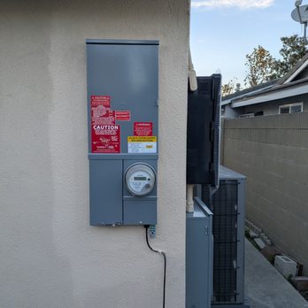 Infinity Solar - Main panel (before collar install) - Solar Installation Near Me - Orange, California