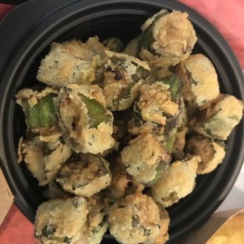 Fried Green Tomato's - Fried Okra - New American Near Me - Birmingham, Alabama