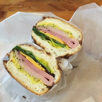 Granzella's Restaurant - Black Forest Ham on Dutch Crunch with smoked Cheddar Cheese. - Italian Near Me - Williams, California
