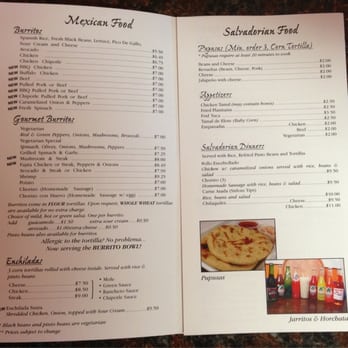 El Comalito - New Menu (3/2013) - Mexican Near Me - Amherst, Massachusetts