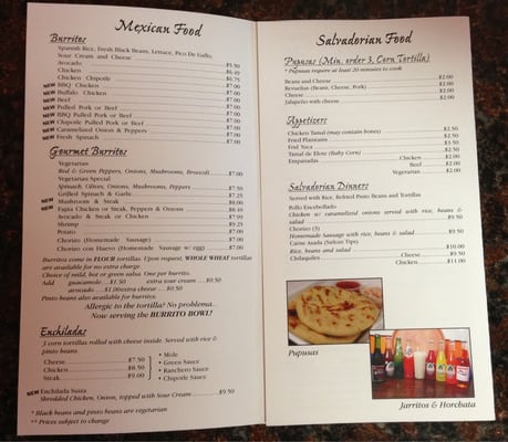 Menu photo 5 El Comalito Amherst, MA