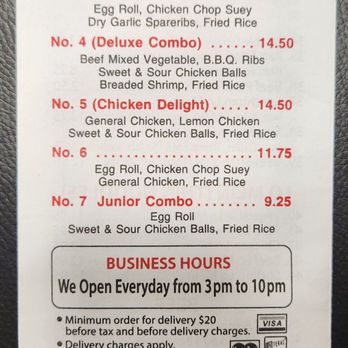Lucky Chinese Food - Lucky Menu page 6 - Chinese Near Me - Hamilton, Ontario