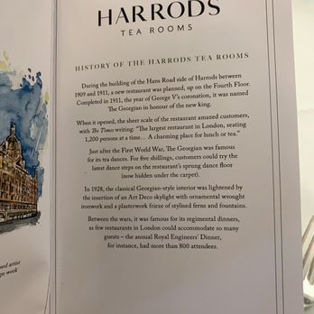 Harrods' Tea Room - Sandwiches Near Me - London, XGL Harrods' Tea Room - Sandwiches Near Me - London, XGL