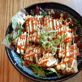 Ki-Isu Japanese Restaurant - Spicy chicken donburi - Japanese Near Me - Vancouver, British Columbia Ki-Isu Japanese Restaurant - Spicy chicken donburi - Japanese Near Me - Vancouver, British Columbia