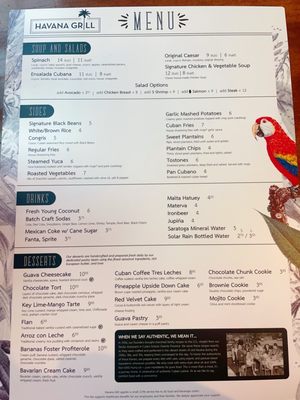 Menu photo 4 Havana Grill San Diego, CA Menu photo 4 Havana Grill San Diego, CA