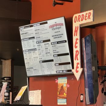 The Crossroads BBQ - Order at the counter and then find a seat - Barbeque Near Me - Carmel, California