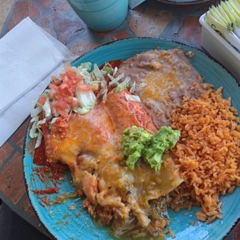 Ramona’s Mexican Cafe - Combination plate. Enchilada, Chile relleno, rice and beans - Mexican Near Me - Albuquerque, New Mexico Ramona’s Mexican Cafe - Combination plate. Enchilada, Chile relleno, rice and beans - Mexican Near Me - Albuquerque, New Mexico
