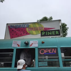 Maytoberfest - Auggies drive in diner... Decent burger but wasn't warm :-(