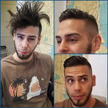 Fellow Barber - Before and after a haircut with Savy - Barbers Near Me - San Francisco, California Fellow Barber - Before and after a haircut with Savy - Barbers Near Me - San Francisco, California