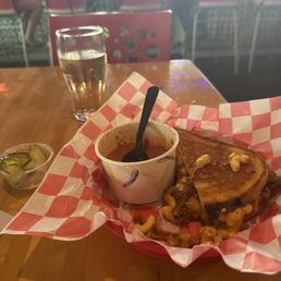 One half of a hella good sandwich, unfortunately, I eat before the camera does.