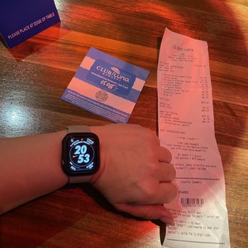Luna Grill Rancho Cucamonga - Look at the time. And they STILL gave exceptional service. - Mediterranean Near Me - Rancho Cucamonga, California Luna Grill Rancho Cucamonga - Look at the time. And they STILL gave exceptional service. - Mediterranean Near Me - Rancho Cucamonga, California