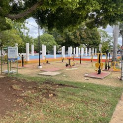 Parque de la Alemán - Exercise area