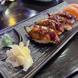 Edo Sushi & Japanese Steakhouse - Salmon and unagi sushi