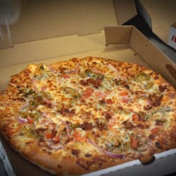 Roadrunner Pizza - The chicken Alfredo.