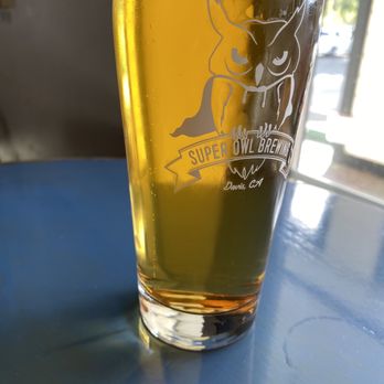 Super Owl Brewing - Sai It Ain't So, Saison French-style lager - Breweries Near Me - Davis, California Super Owl Brewing - Sai It Ain't So, Saison French-style lager - Breweries Near Me - Davis, California