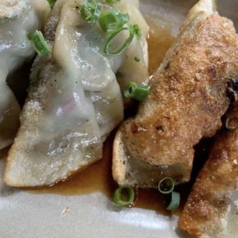 Monkeypod Kitchen - Shrimp pot stickers. - Hawaiian Near Me - Kapolei, Hawaii
